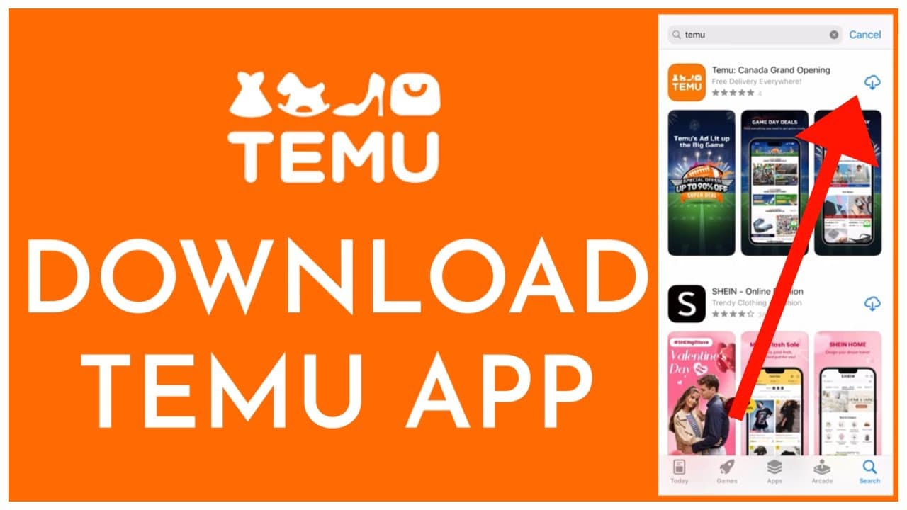 Temu app downloaden: shop slim en betaal minder