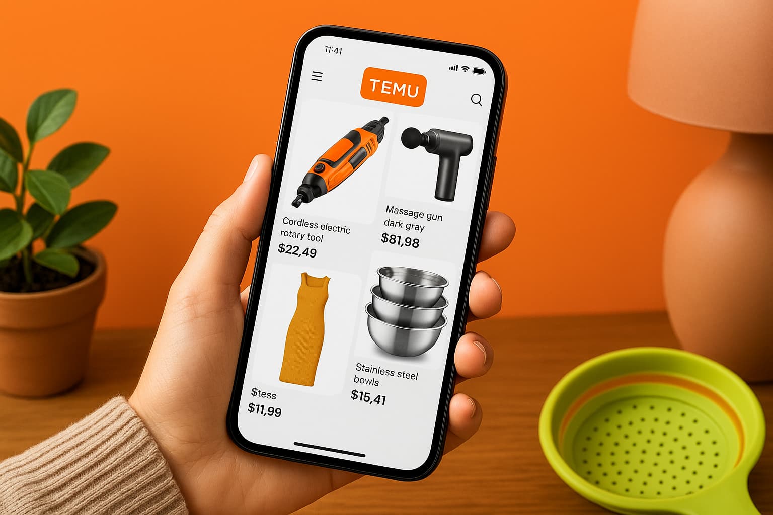 Gids voor het ontdekken van nieuwste producten van Temu