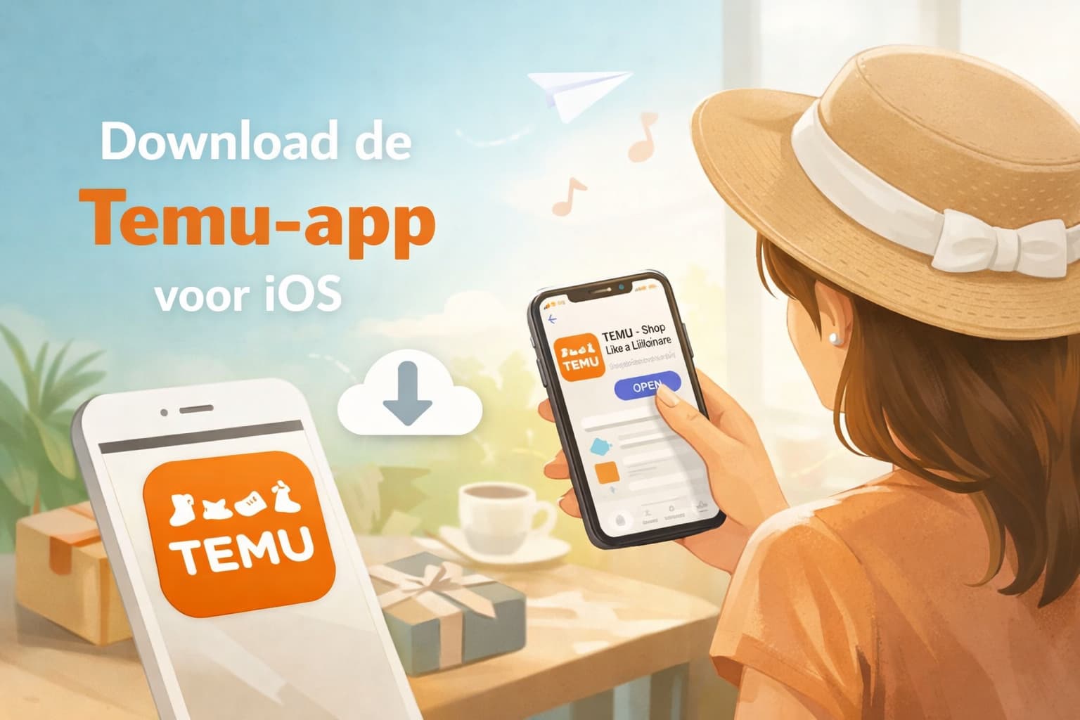 Download de Temu-app voor iOS en ontdek slim online shoppen